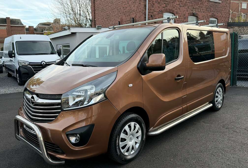 Opel 1.6 CDTi - 80.000 KM - DOUBLE CABINE - 5 PLACES -