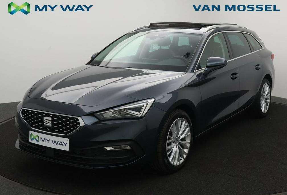 SEAT Leon Break Xcellence 1.5TSI 150PK *PANODAK*TREKHAAK*CAMERA*PDC*ACC*NAVI*APP-CONNECT*...*