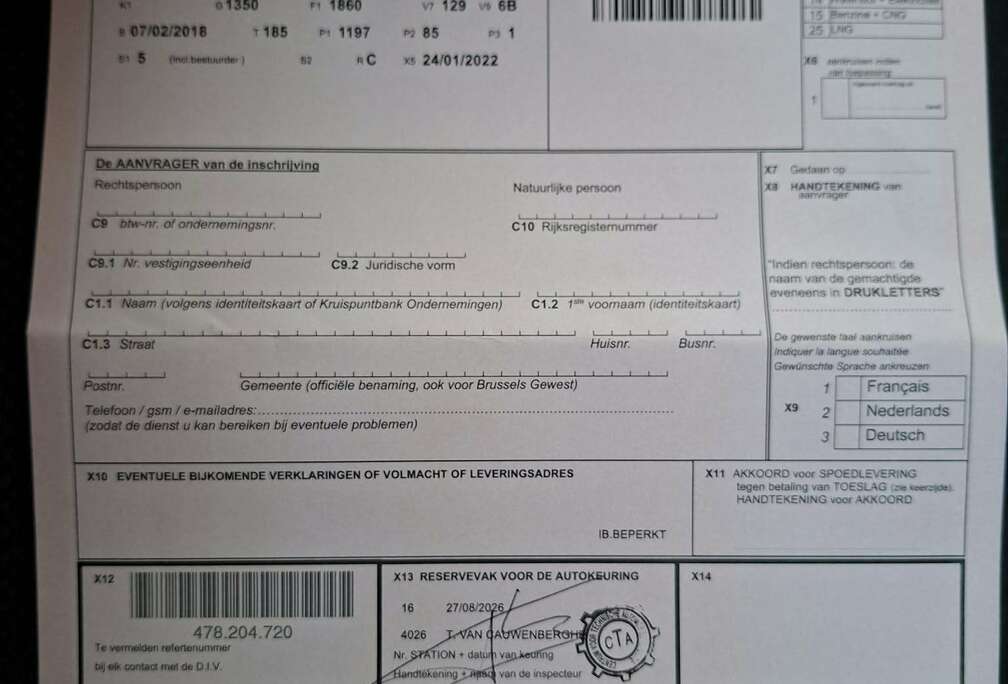 Nissan 2.0 acenta