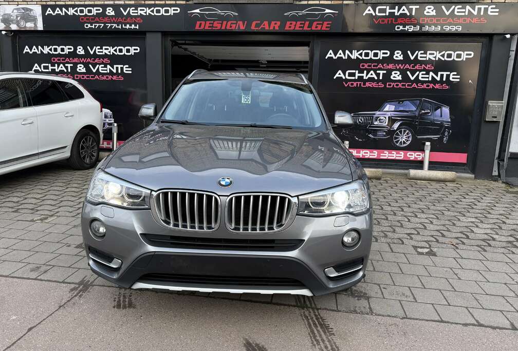 BMW X3 2.0 dA Automatique*Carnet Bmw Car Pass*Garantie