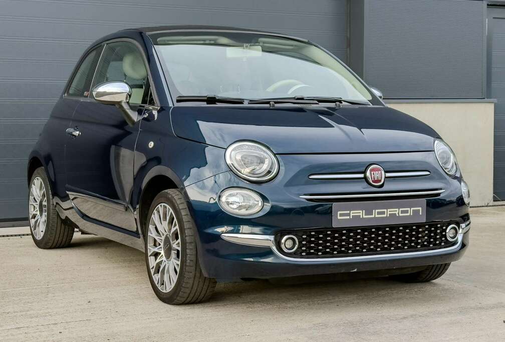 Fiat 1.2 Cabrio // Carplay // 39.400 km // Alu velgen//