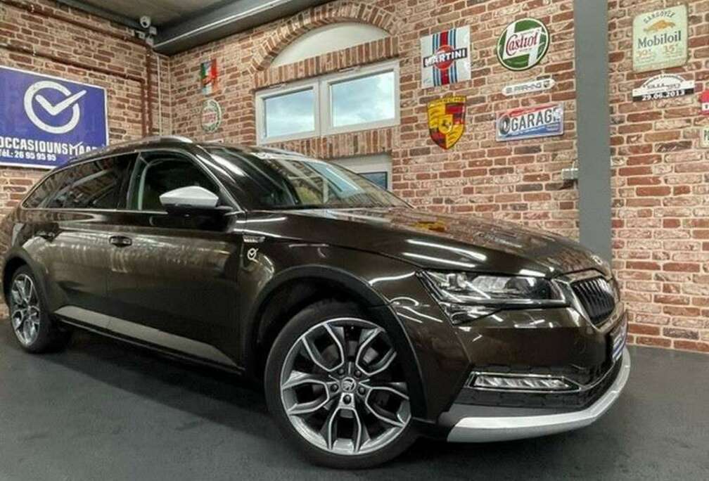 Skoda Suberb 2.0 TDi 190cv Auto SCOUT 4x4/Pano/Jalu19