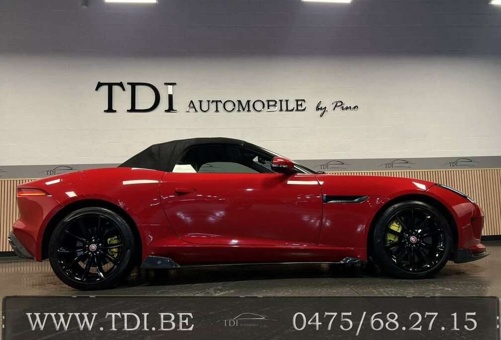 Jaguar F-Type Cabrio 3.0 V6 S*CARBONE*BOITE MANUELLE*