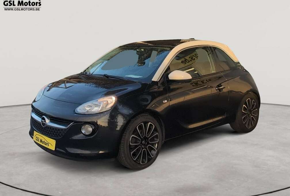 Opel 1.4 i 100cv Noire toit blanc 11/16 Airco Bluetooth