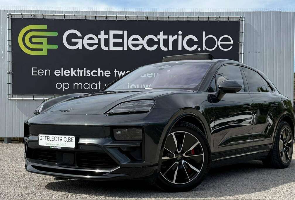 Porsche e-Macan 100 kWh Turbo - Pano - Head-Up - Burmester - Achterasbesturing - Belgische wagen - FULL option
