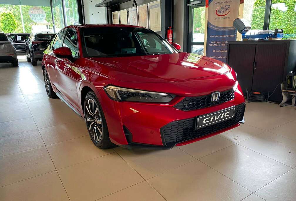 Honda Civic 2.0 e:HEV Elegance directiewagen - €5241 8 jaar garantie!!!