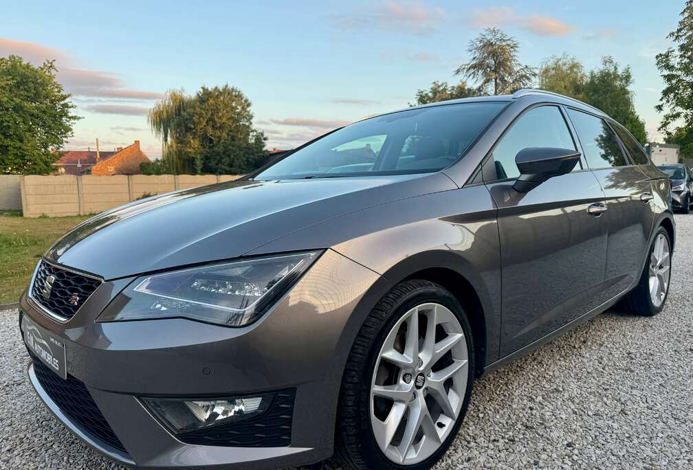 SEAT Leon ST 1.4 TSI ACT FR*GPS*CUIR*AIRCO*FULL LED*1ER PROP+CARNET*