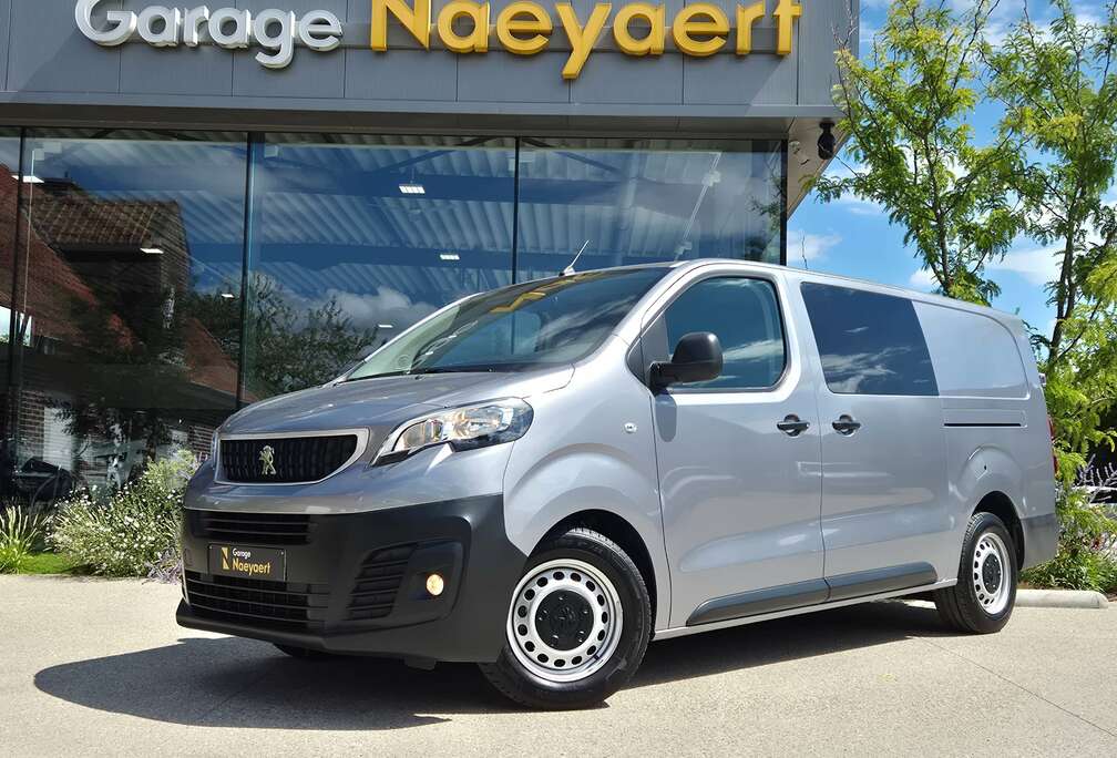 Peugeot dubbele cabine 2.0 HDi *2 SCHUIFDEUREN, BEKLEDE LAADRUIMTE, CARPLAY, GPS *