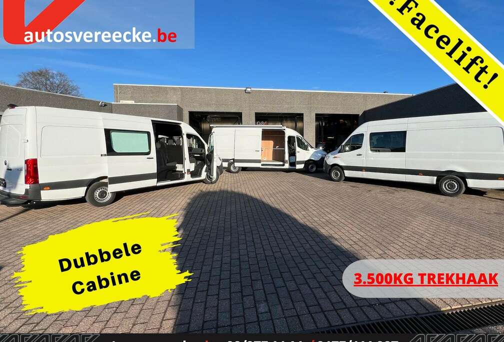 Mercedes-Benz 315 L3H2 (39.500ex)DUB CABINE 7PL  3.500kg trek