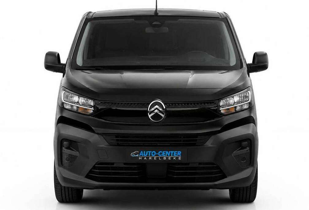 Citroen 1.5 BlueHDi zwart met 3 zitplaatsen lichte vracht camera