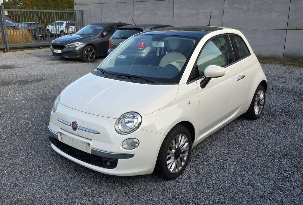 Fiat 500 1.2i*AIRCO*BLUETOOTH*CAPTEURS*JANTES
