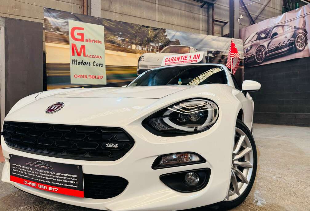 Fiat 124 Spider 1.4 MultiAir GPS Cuir Caméra