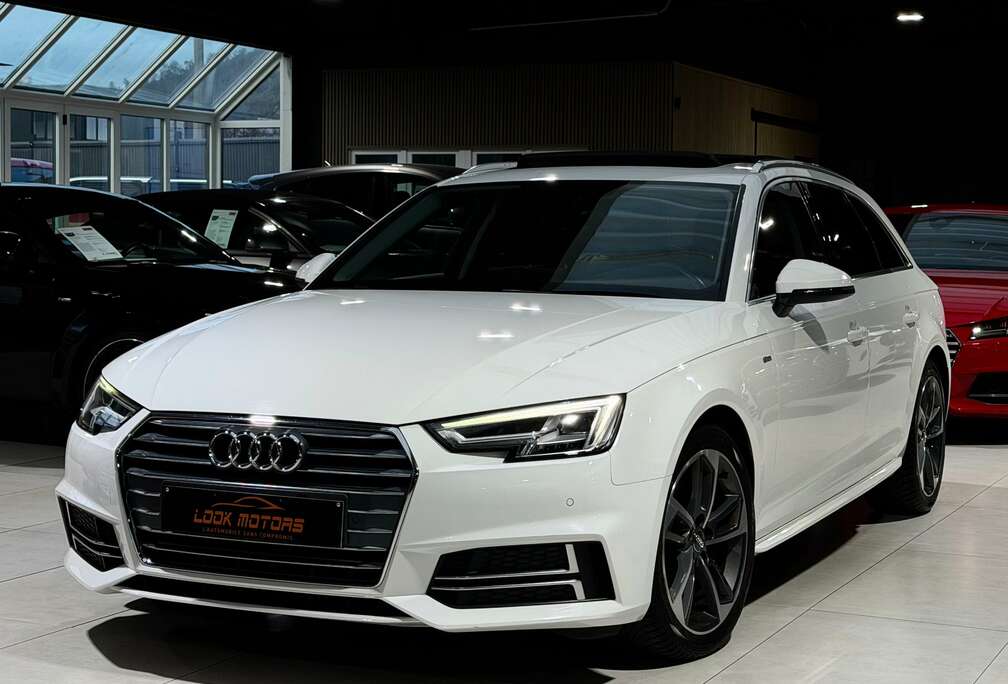 Audi Avant S line 2.0 TDi S tronic 122cv CUIR TOIT PANORAMIQUE NAVIGATION  CLIM DIGITALE LED JA18