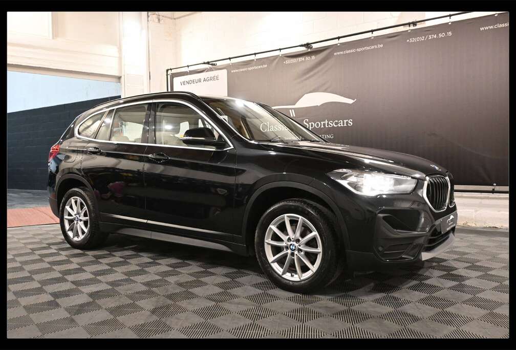 BMW X1 1.5d sdrive16 FACELIFT EURO 6d / AUTO / GPS NAVIGATION / BLUETOOTH / CUIR / LEDS / COFFRE ELECTRIQUE