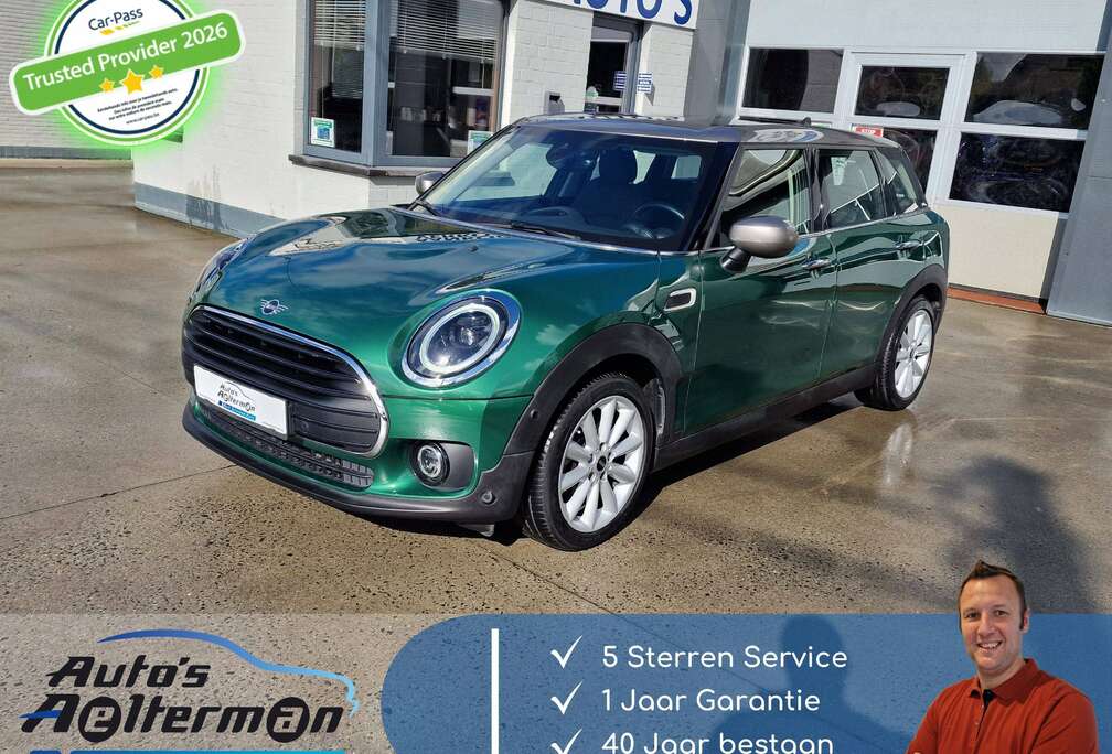 MINI Mini Clubman 1.5A Cooper AUTOMAAT * LED * STUURWIELVERWARMING * VERWARMDE STOELEN * HALF LEDER * ....