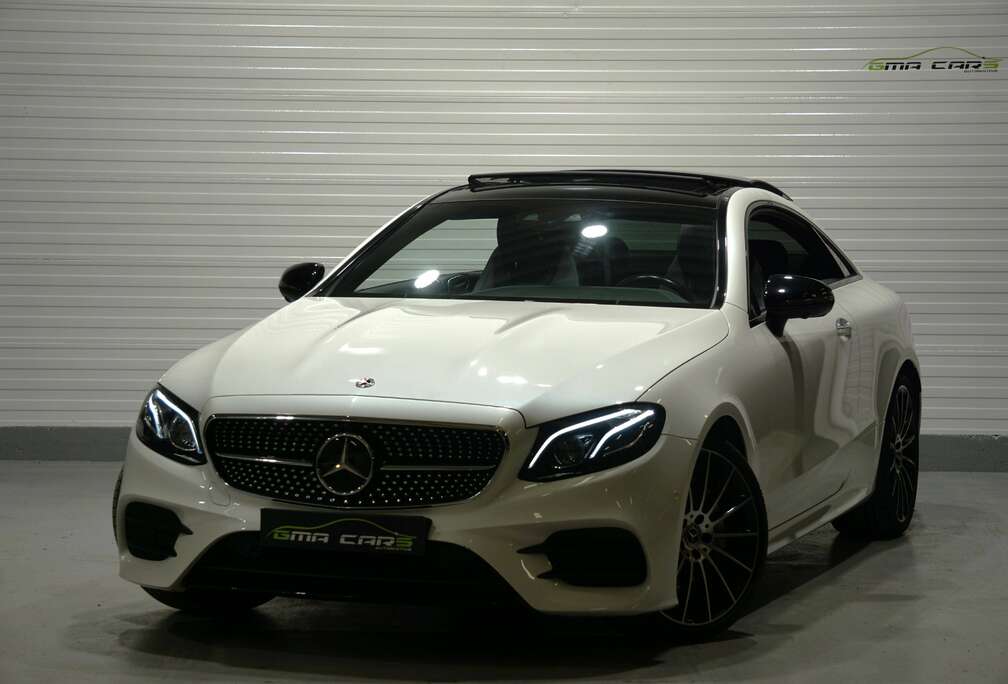 Mercedes-Benz Coupe E 220 d  AMG Pack Aut-Navi-Pano-Leder-Led-360c-Keyless-Garantie
