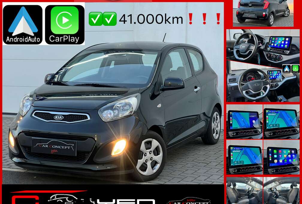 Kia Picanto 1.0i/Carpaly/Airco/Bluetooth/41.000Km
