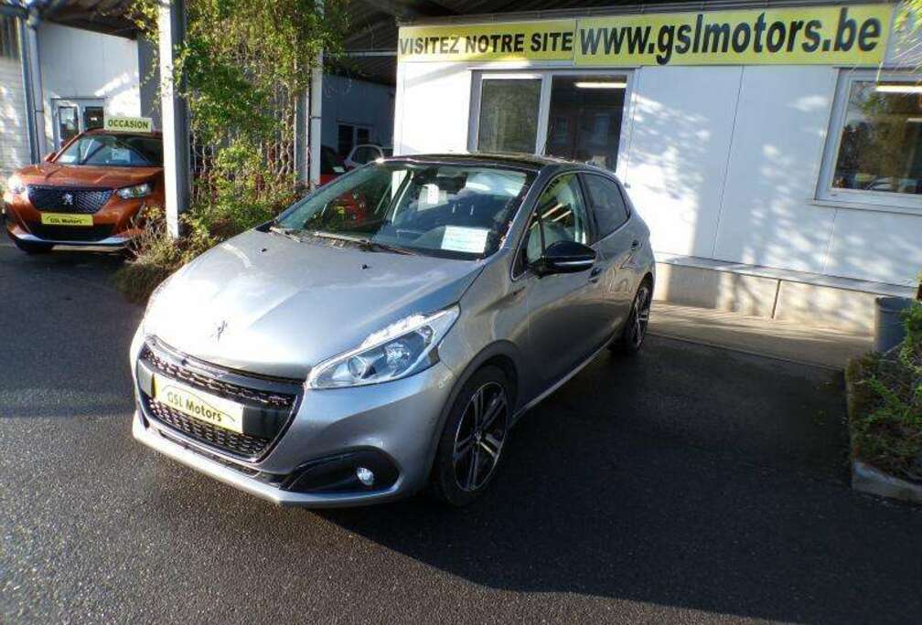 Peugeot GT Line 1.2 110cv gris 07/19 85293km Airco GPS