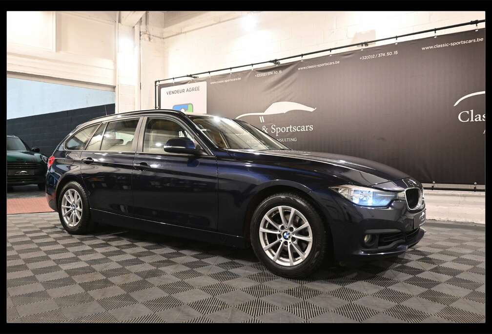 BMW 318iA TOURING / EURO 6b / AUTO / CUIR / GPS NAVIGATION / BLUETOOTH / PDC !!