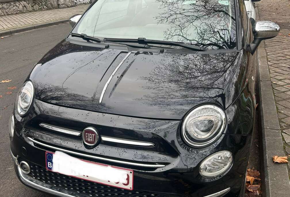 Fiat 500 1.2i Rosso Amore