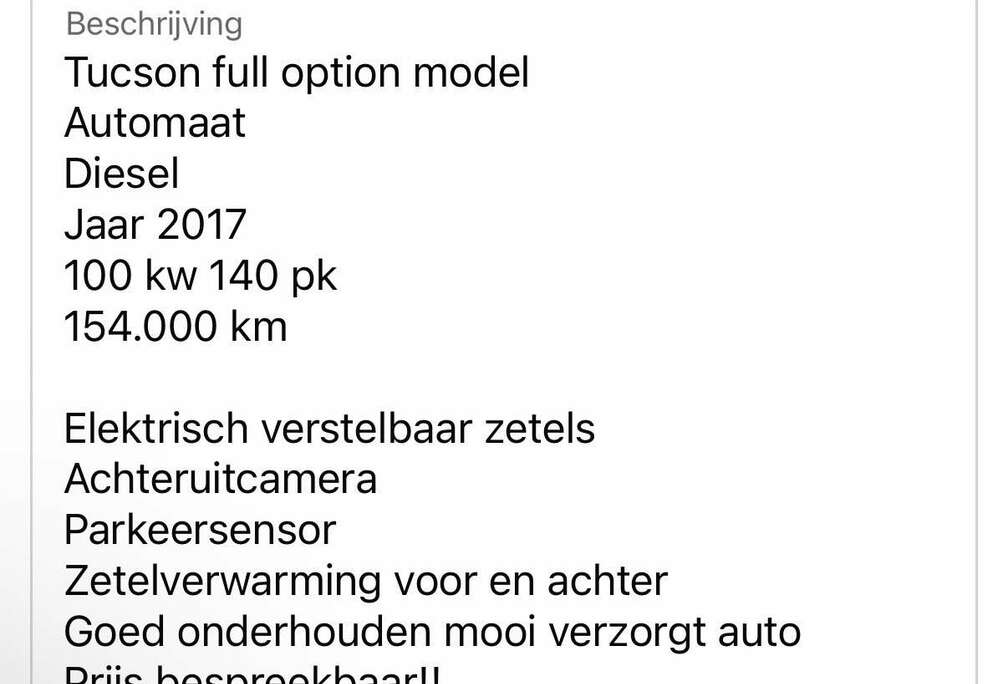 Hyundai 1.7 CRDi 2WD Executive ISG DCT