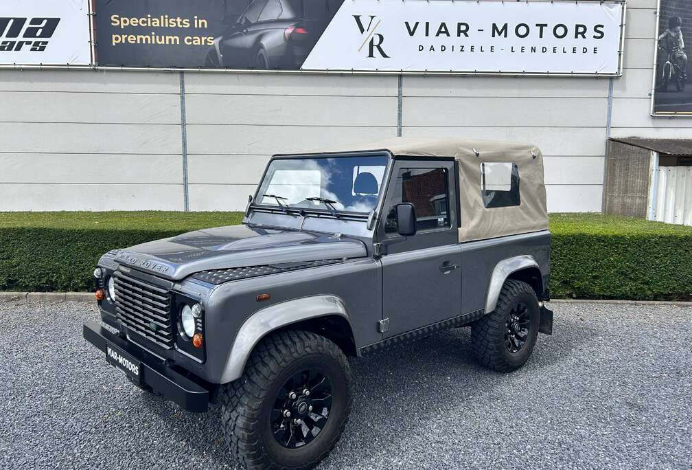 Land Rover 90 E Soft Top-EERSTE EIGENAAR-lichte vracht