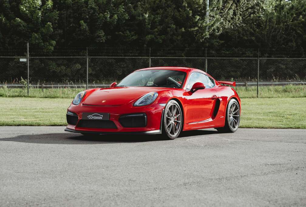 Porsche 981 GT4/ Manual/Complete History/Sportuitlaat/Carbon Bucket Seats/Chrono/Porsche Approved