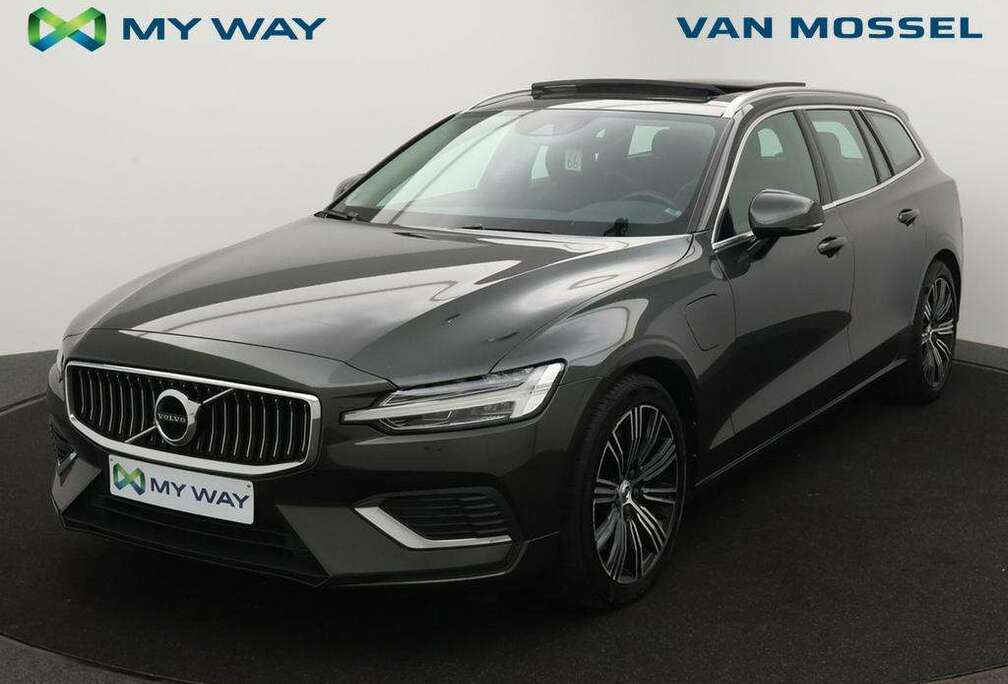 Volvo Volvo V60 2.0 T8 PHEV AWD *AUTOMAAT*PANODAK*VIRTUAL COCKPIT*LEDER*SPORTZETELS*CRUISE*NAVI*APP-CONNECT*...*