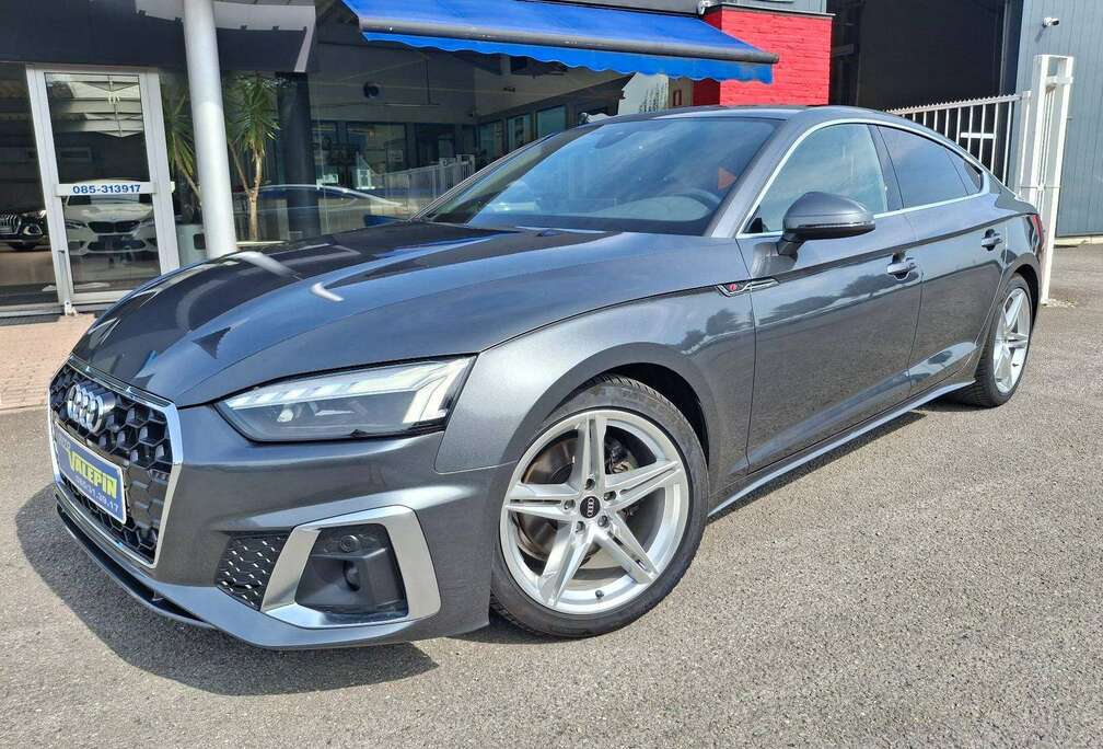 Audi A5 Sportback 30TDi S-line S tronic GPS/LED/BT/CAMERA/APS/AB...