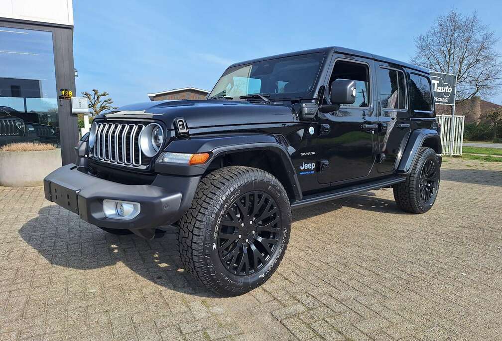 Jeep Wrangler PHEV 2.0 Turbo 4xe Sahara MY25