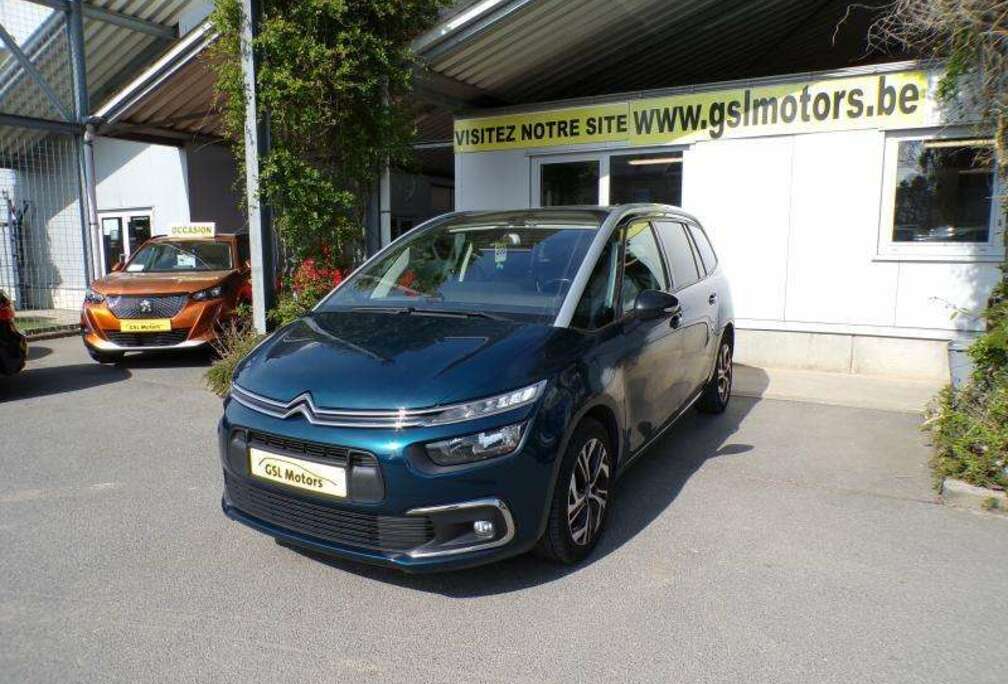 Citroen 1.5HDi 130cv 7pl Automatique vert 04/21 Airco GPS