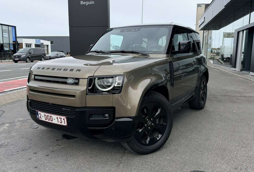 Land Rover 90 D200 MHEV AWD AUT X-Dynamic SE Black pack + pano + luchtvering + Lichte vracht
