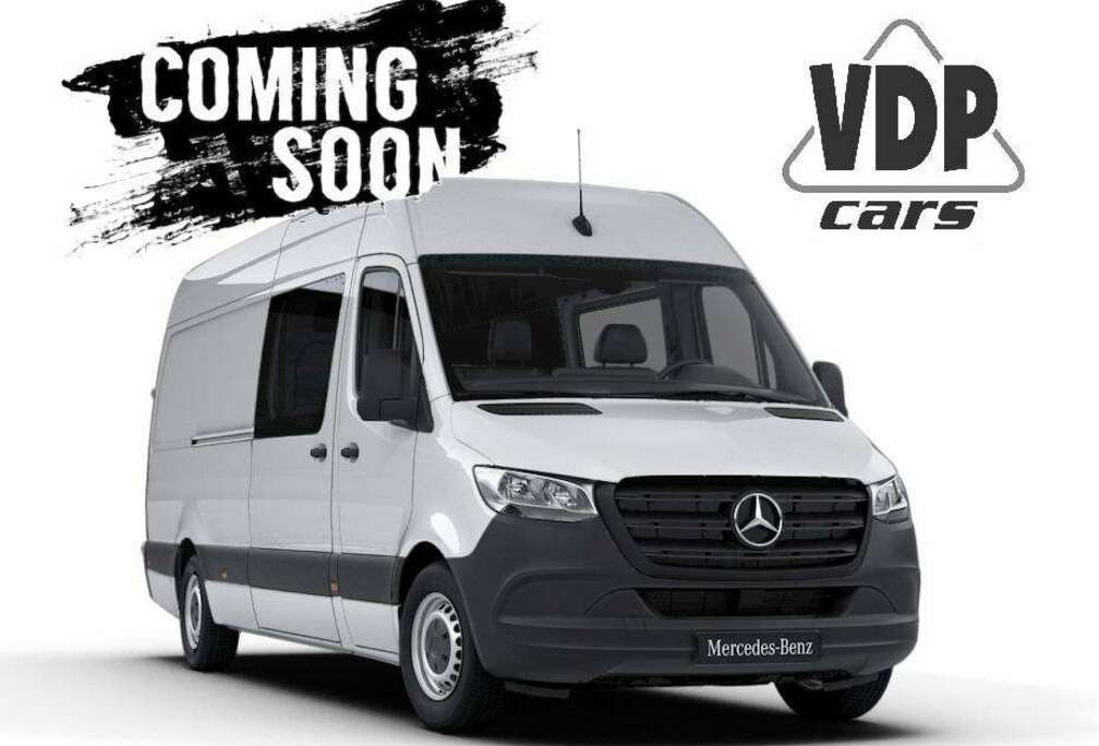 Mercedes-Benz 315 MIXTO 6-ZIT DUBBEL CABINE 3.5T MBUX STANDVERW.