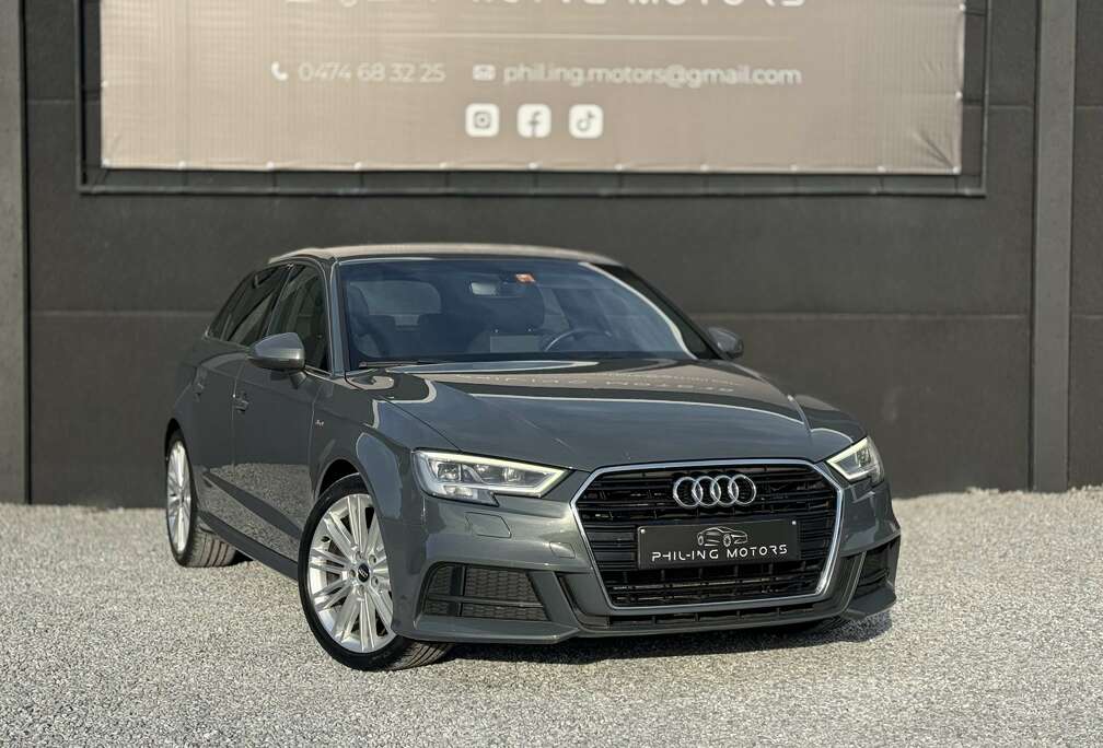 Audi Sportback S Line Int/Ext , Bte Auto,  Cuir, Led