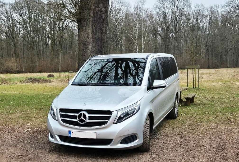 Mercedes-Benz Mercedes-Benz V-Klasse, 220d L2 4-Matic DC Trekhaak achteruitrijcamera Navi Euro 6b
