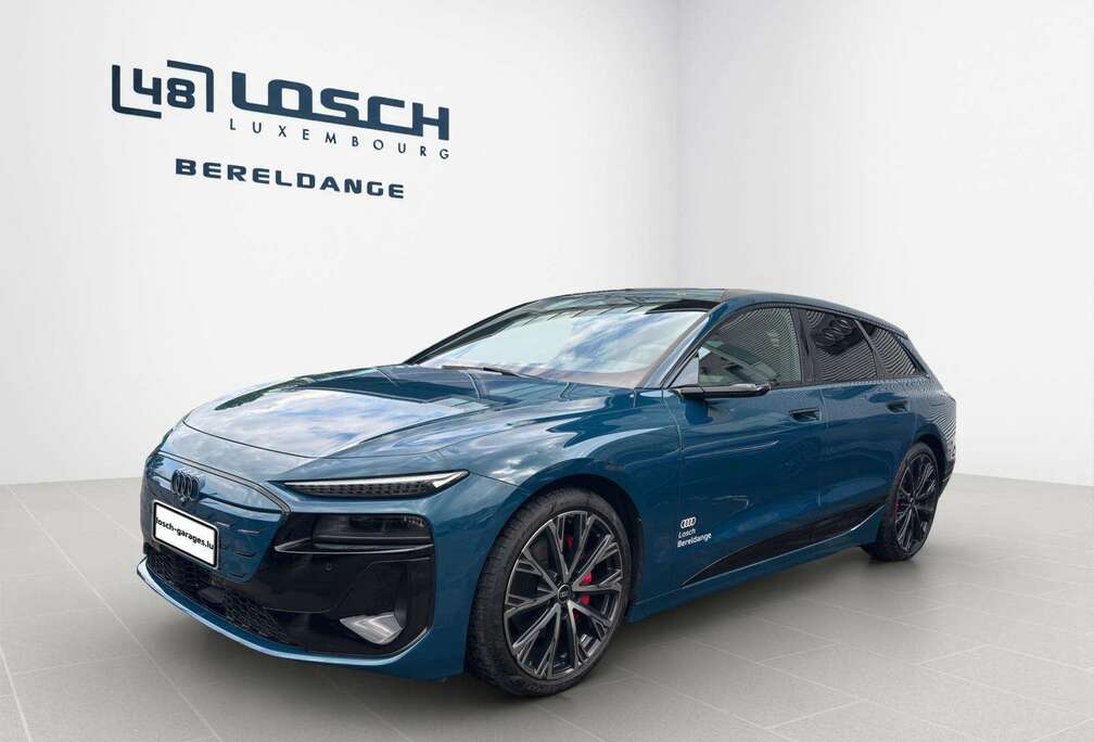 Audi A6-etron Avant edition one blu