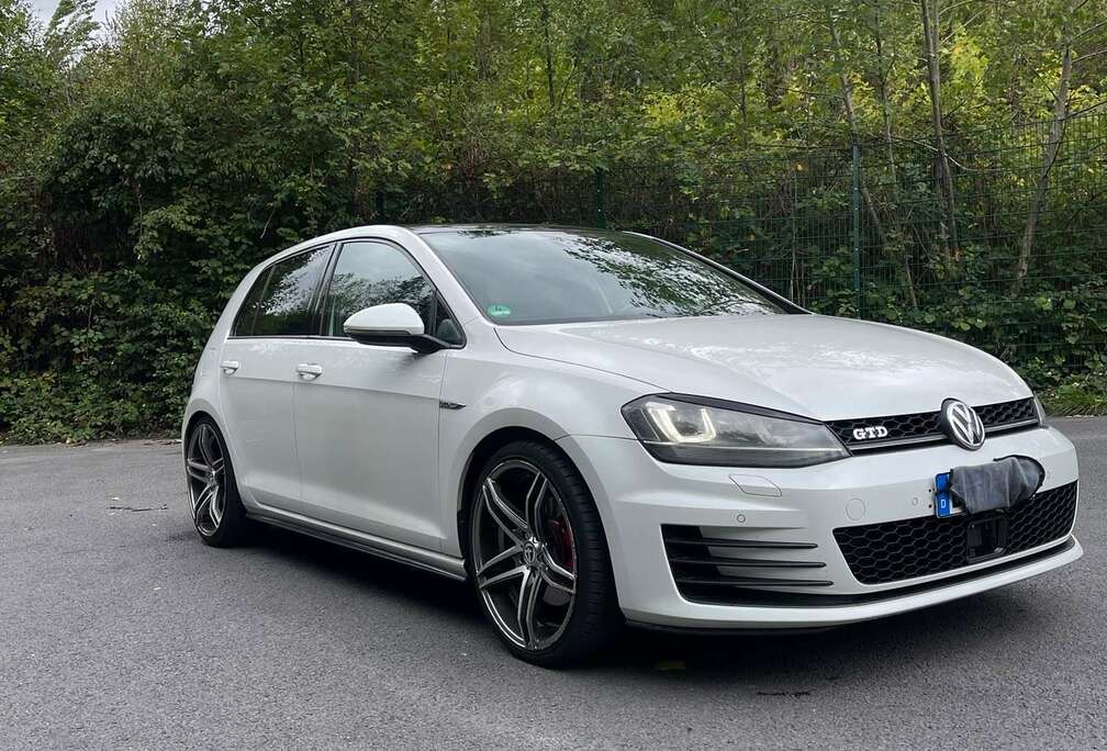 Volkswagen VW Golf 7 GTD GERMAN CAR PARELMOERWIT ACC SCHUIFDA