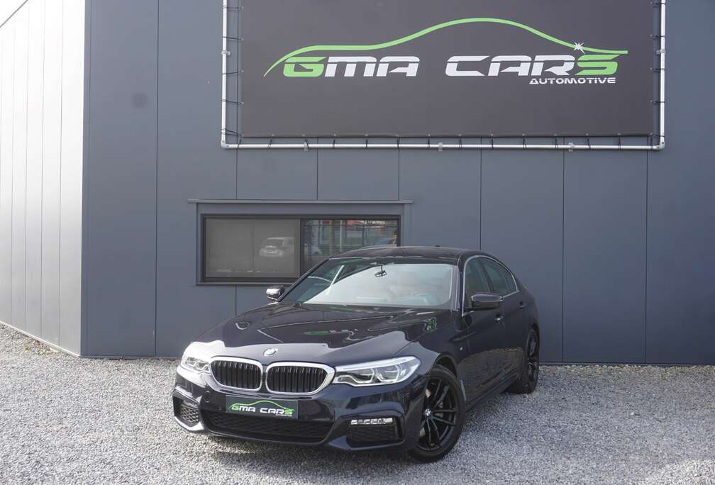 BMW 520iA-Aut-Navi-Cam-CruiseC-DodeH-ZetelV-Garantie