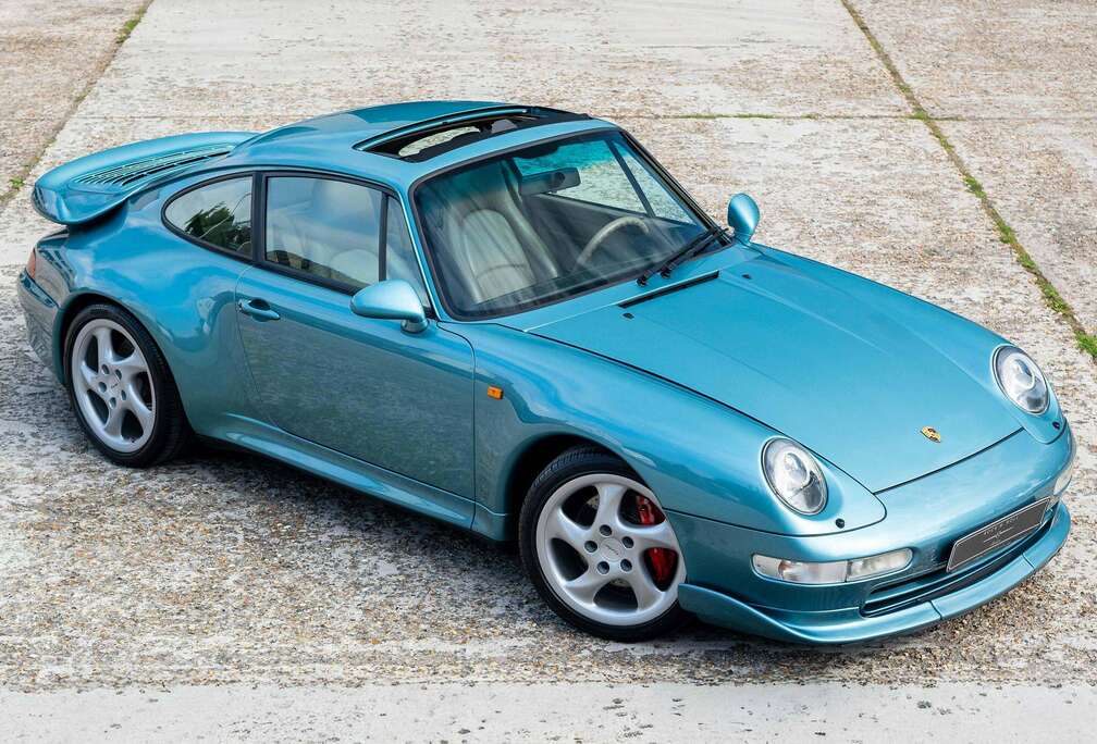 Porsche 993 Turbo | Stunning One of One Teal Blue Metallic