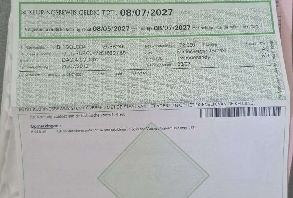 Dacia 1.5 dCi Ambiance 7pl.