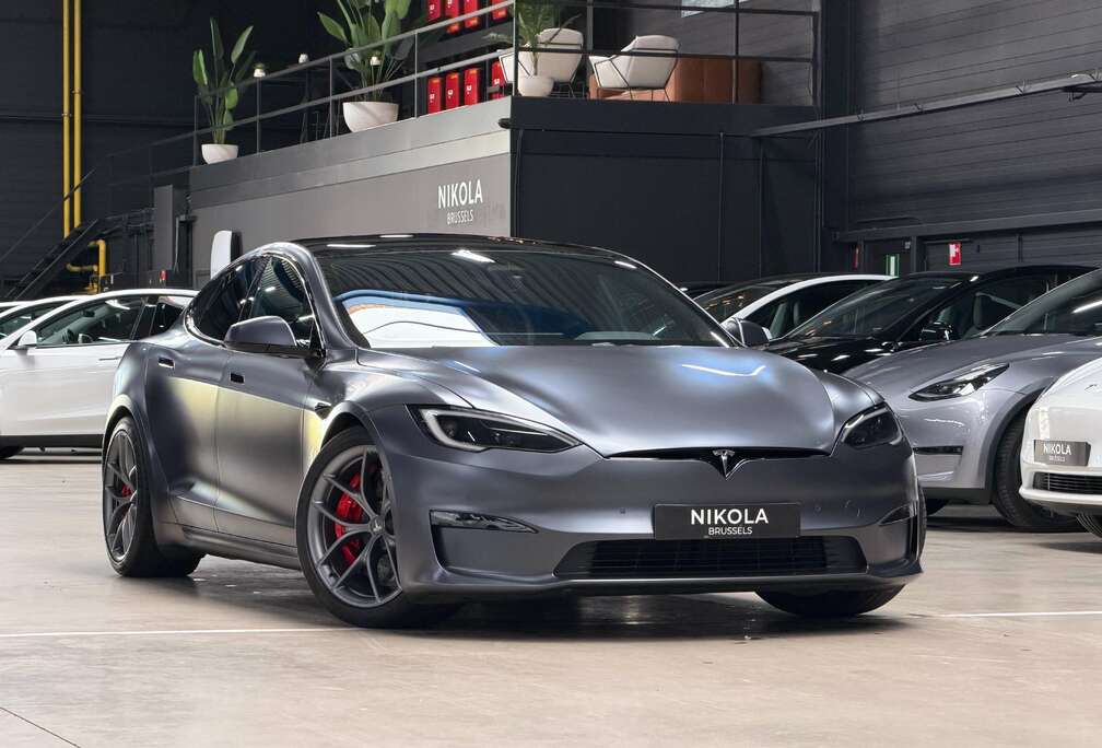 Tesla PLAID - CARBON CERAMIC BRAKES - FULL MATTE PPF8