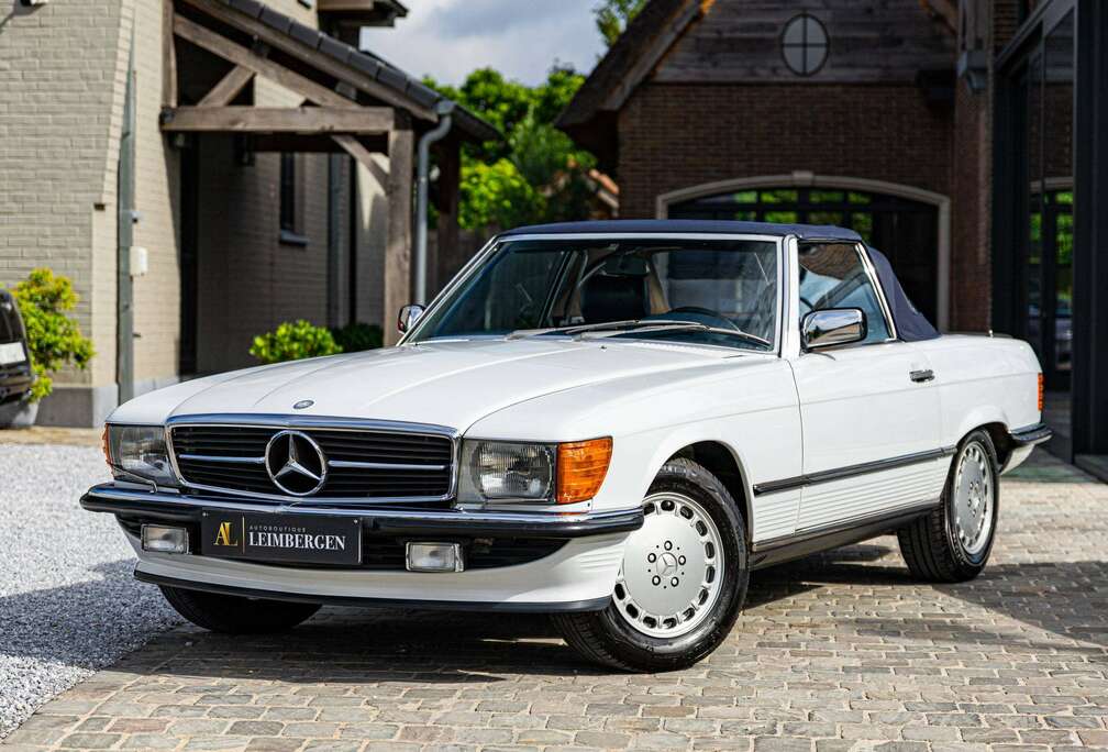 Mercedes-Benz 500 SL  Cabriolet / Hardtop aanwezig