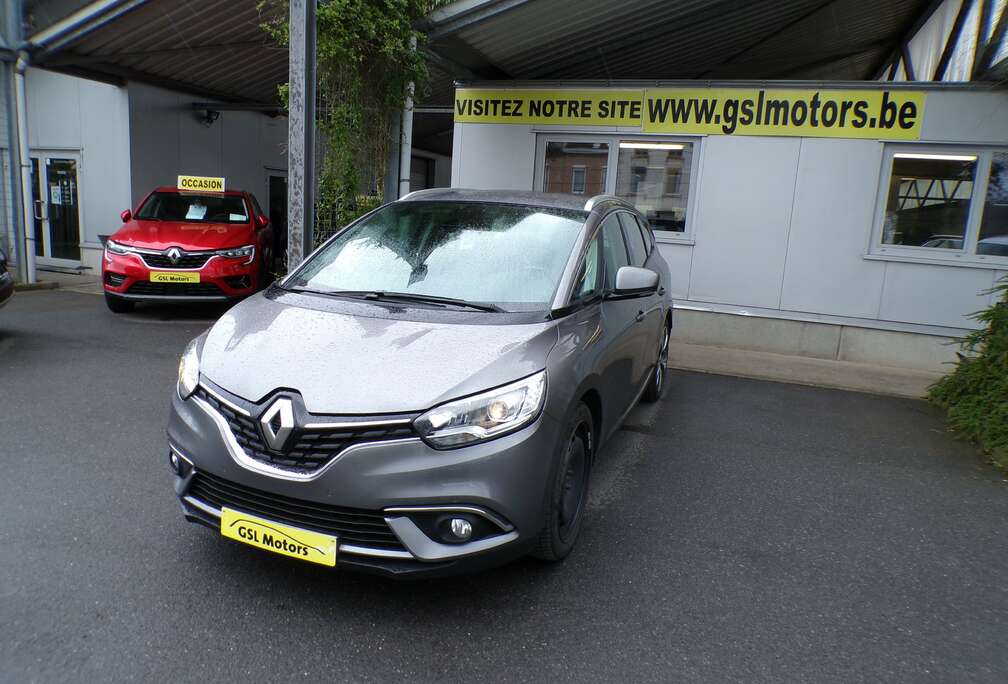 Renault 1.5dCi 110cv gris 7 places 01/18 89938km Airco GPS
