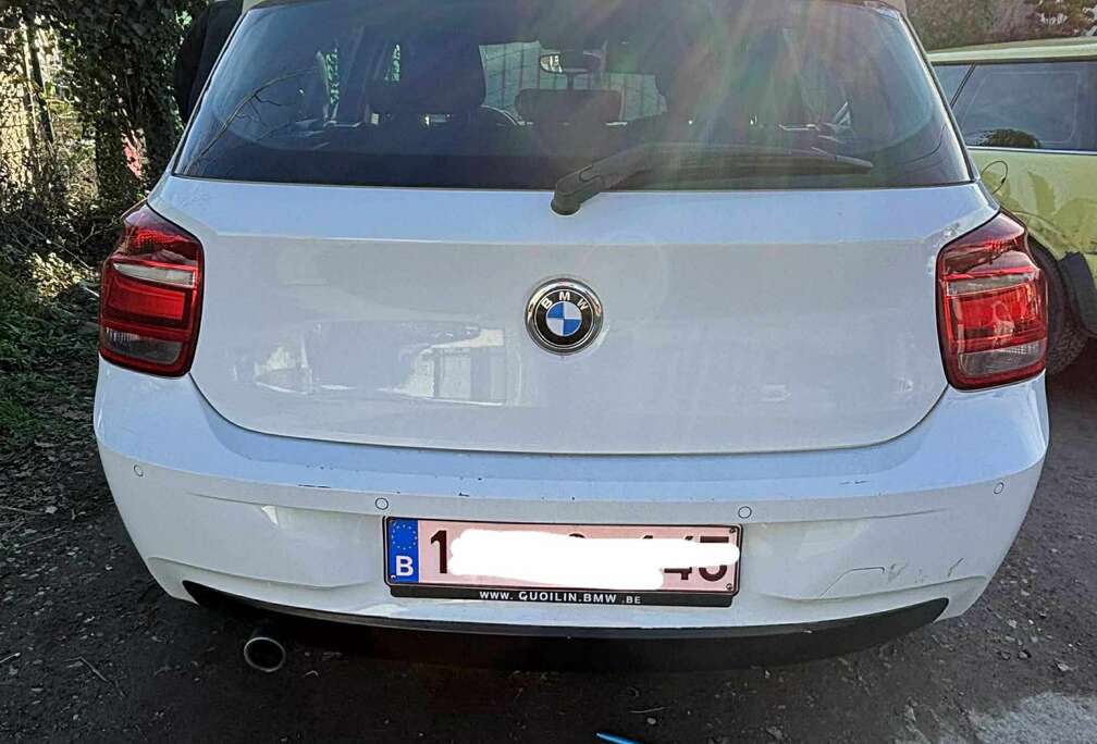 BMW 114 d Checkered Flag