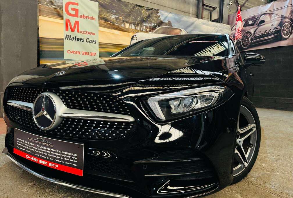 Mercedes-Benz A 180d AMG Toit Pano Cockpit LED Caméra PDC J.A