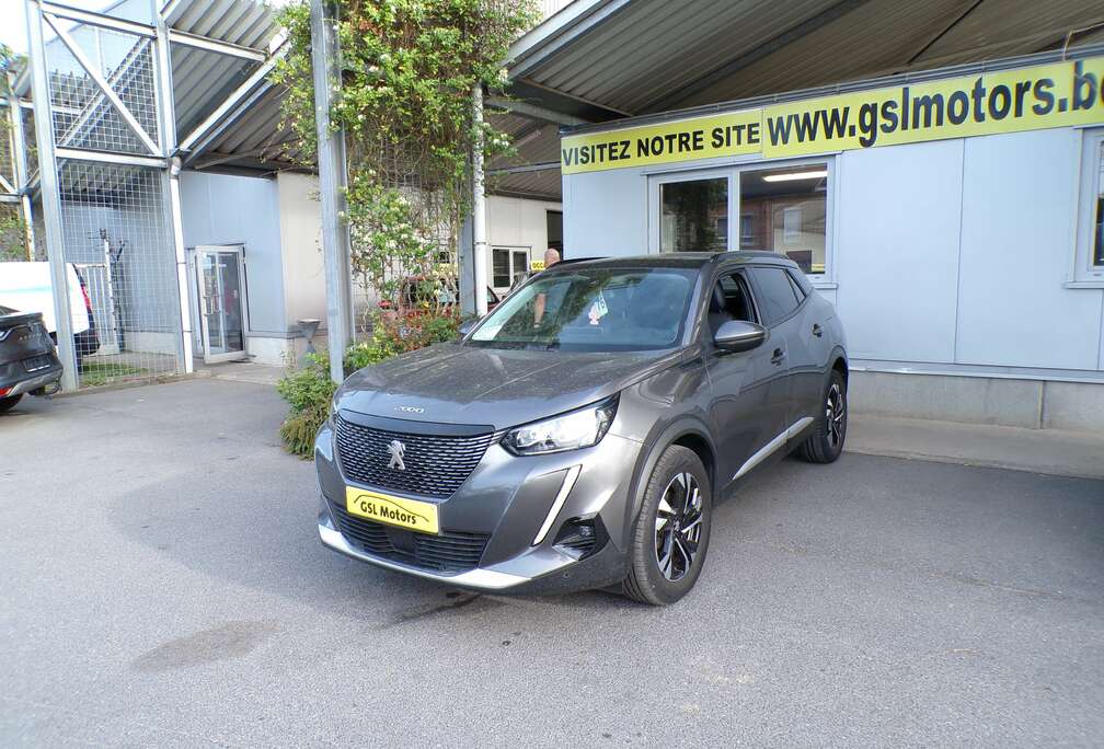 Peugeot 1.2i 100cv Gris 01/21 54.705km Airco GPS Bluetooth
