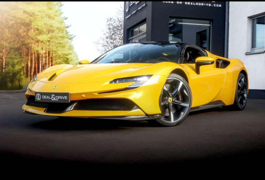 Ferrari STRADALE°CARBON BLUE°GIALLO 3 STRATO°LIFT°KAM°JBL