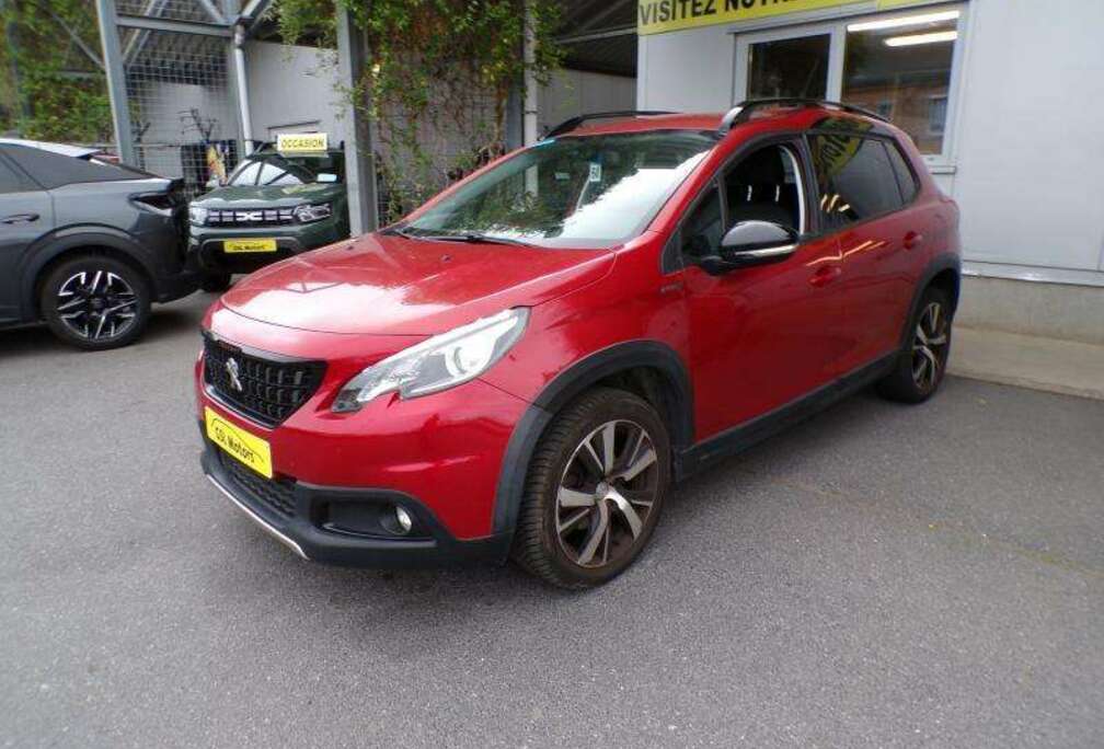 Peugeot 1.2 110cv rouge 06/17 92.983km Airco GPS Camera
