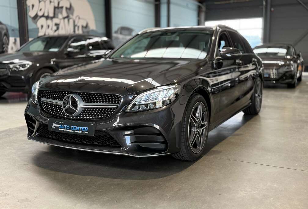 Mercedes-Benz C 180  AMG Line Panoramisch open dak Burmester