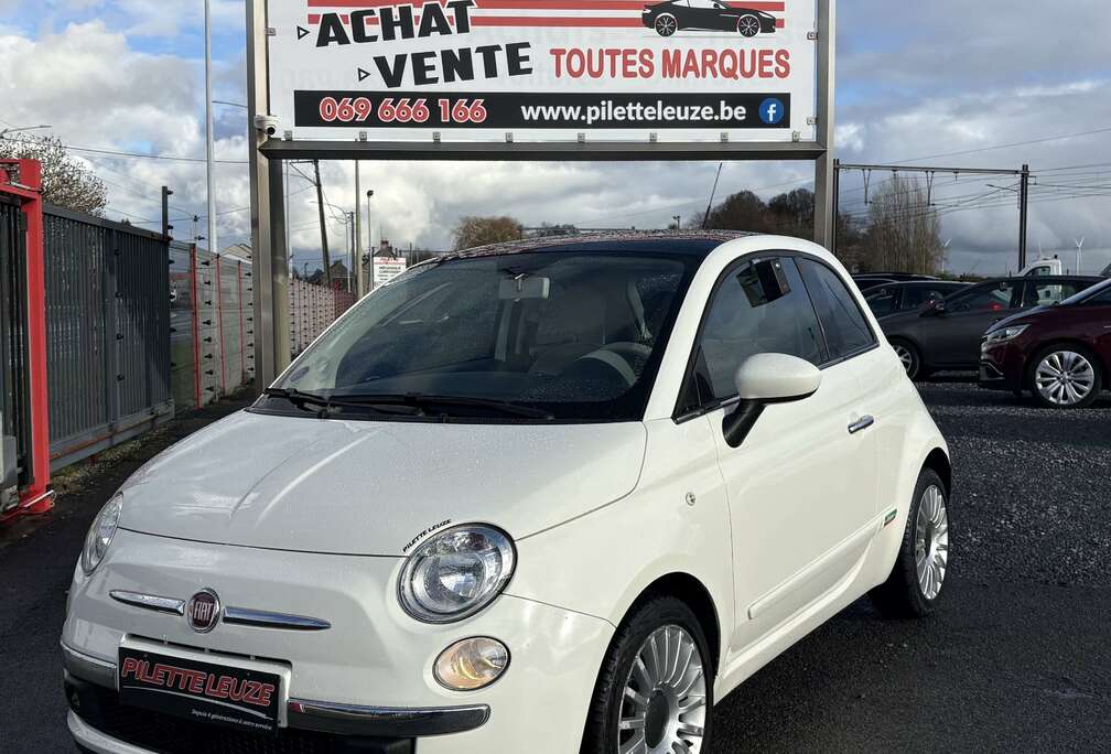 Fiat 500 0.9 T TwinAir Lounge Stop